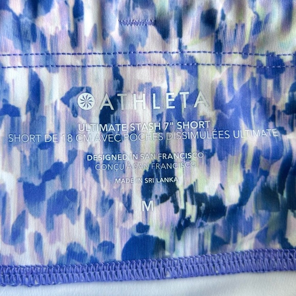 NEW Athleta Ultimate Stash 7” Short Sz M Pocket Drawstring High-Rise Shorts - Picture 9 of 11